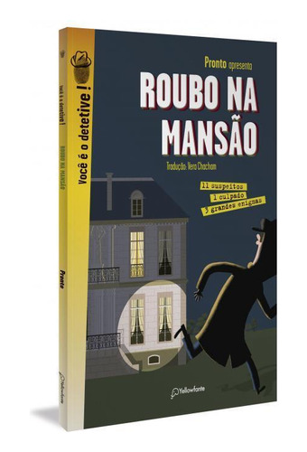 Roubo Na Mansão: 3 Enigmas - Livro Com 64 Páginas