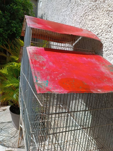 Imagen 3 de 5 de Jaula Para Pájaros De 3 Compartimientos