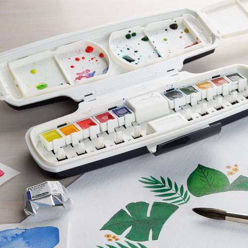 Funda de tinta para tableta Schmincke Akademie, 10 colores, acuarela