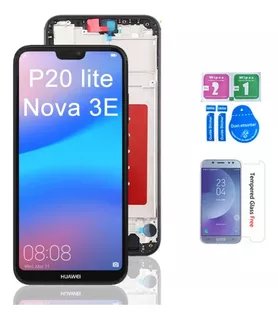 A Pantalla Lcd Con Marco Para Huawei P20 Lite Nova 3e