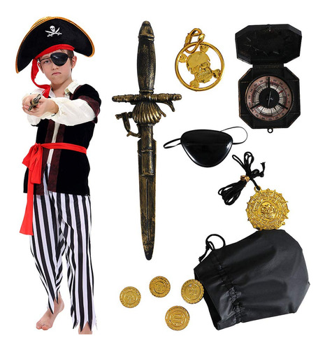 Disfraz De Pirata Para Nios, Disfraz De Pirata, Daga De Pira