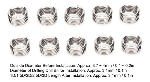 Reparacion Rosca Inserto Estable Firme Resistencia Para