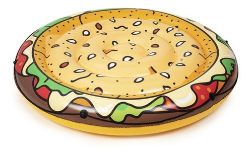 Colchoneta Inflable Forma De Hamburguesa 43250 Bestway