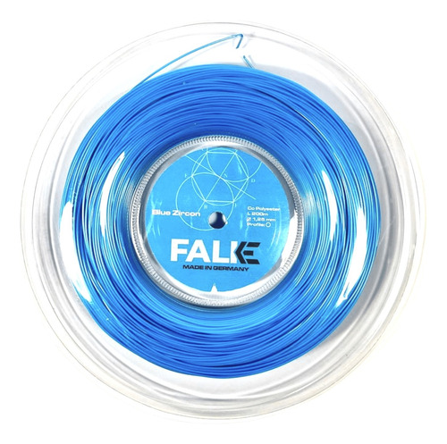 Falke Blue Zircon 1,25mm Rollo Cuerdas De Tenis 200m