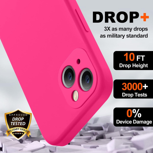 Funda De Teléfono Moderna De Silicona De Colores Brillantes A Prueba De Golpes Para iPhone 16 Pro Max 15 14 13 12 11 Series