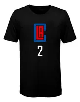 Comprar Remera Algodon Basket (075) Los Angeles Clippers #2 Leonard