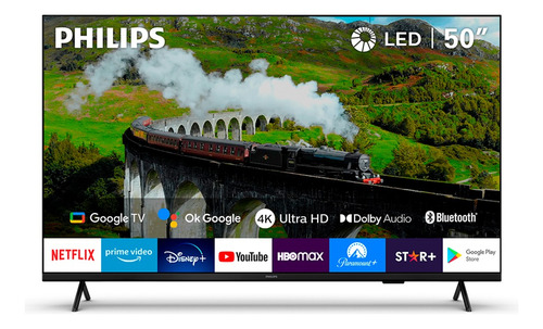 Led Philips 50 Uhd 4k 50pud7408 Google Tv