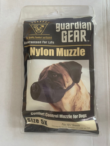 Bozal Nylon Para Perro Guardian Gear