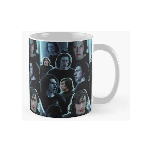 Taza Adam Driver Como Ben Solo Collage Editar Calidad Premiu