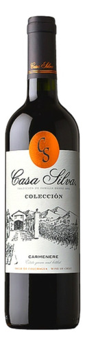 Vinho Chileno Casa Silva Colección Carmenere 750 Ml