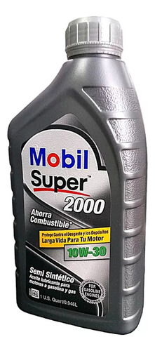 Aceite 10w30 Semi Sintético Mobil Super Somos Tienda Física 