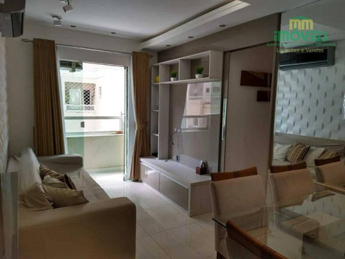Imagem 3 de 8 de Apartamento Com 3 Dormitórios À Venda, 65 M² Por R$ 295.000,00 - Cidade 2000 - Fortaleza/ce - Ap0731