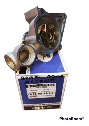 Bomba De Agua Accent Excel 1.3 Water Pump