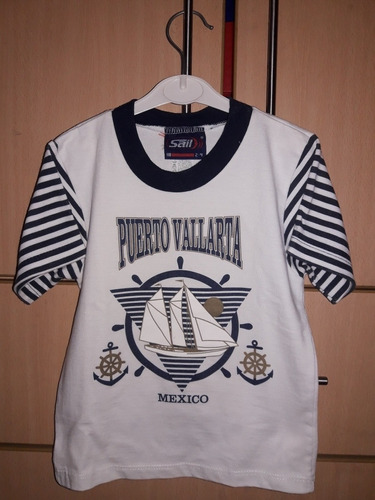 Polo Marinero Talla 2/4 Niño 1 A 2 Años Como Nuevo