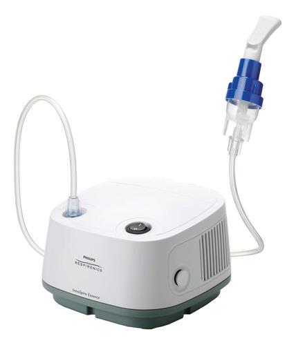 Nebulizador a pistón Philips Respironics InnoSpire Essence blanco y gris 120V