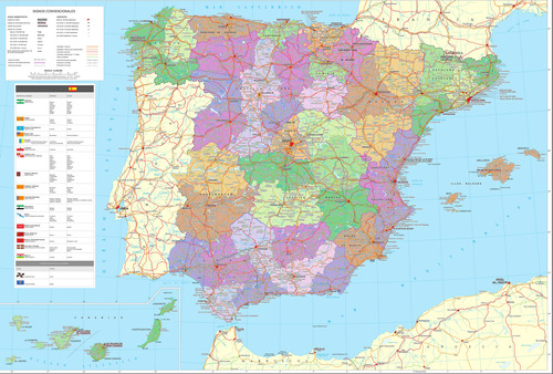 Mapa De España Pdf