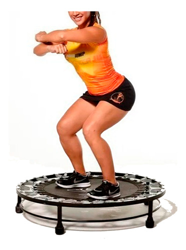Mini Cama Elástica Jump 180kg Aro Reforçado + Corda Pvc