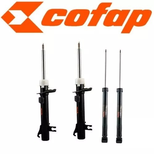 Kit 4 Amortecedor Ford Fiesta 2008 2009 Original Cofap Novos