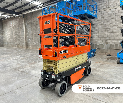 Plataforma De Tijera JLG R2632 26 Pies Nueva Garantia