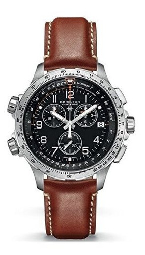 Hamilton Xwind Gmt H77912535 Reloj De Hombre De Cuarzo Analo