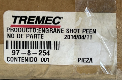Engrane Transmision Spicer Mega 16 Vel No 978254