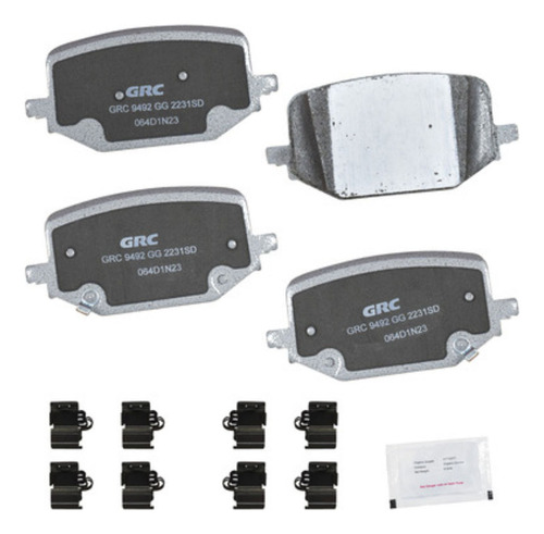 Balatas O Pastillas De Freno Traseras Gprd2231sd