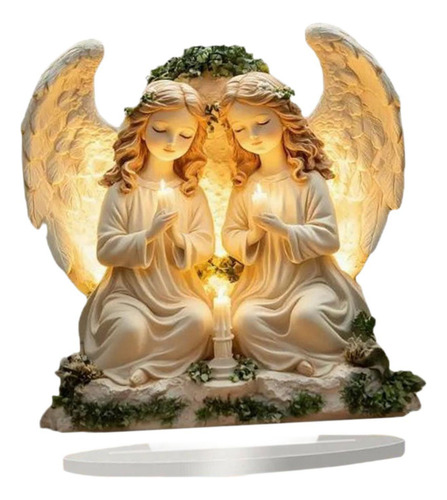 Decoración De Mesa Acrílica De Ángel 2d, Adorno De Mesa