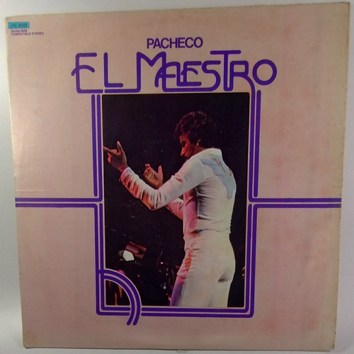 Lp Vinyl Johnny Pacheco - The Maestro   Venezuela 1975