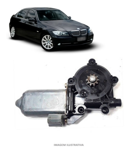 Motor Maquina Vidro Dianteiro Esquerdo Bmw 325i Aut 2006