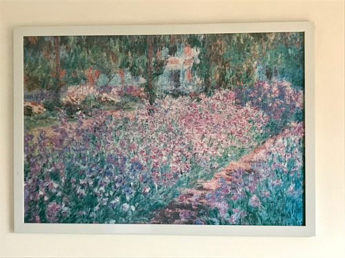 Cuadro Rompecabezas Enmarcado. El Jardín Del Artista Monet