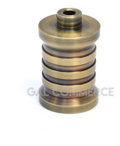 Imagen 2 de 4 de Portalampara Vintage Metalico | Peso Ideal Para Cable Textil