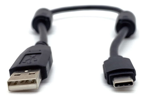 Cable Corto Usb-a A Usb-c Blindado Digirig Con Ferritas