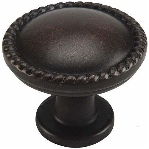 Cosmas Orb Bronce Aceitado Cuerda/scroll Gabinete Hardware .