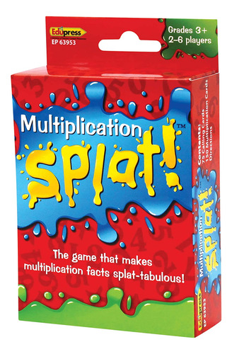 Edupress Math Splat Game: Multiplication Grades 3 (ep63953)