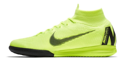 botines nike mercurial verde fluor