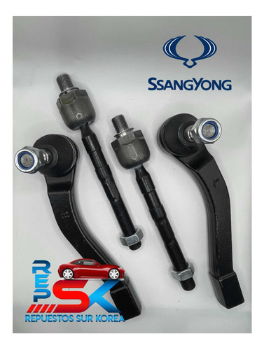 Terminales Dirección Ssangyong Actyon Kit Axial Y Terminal