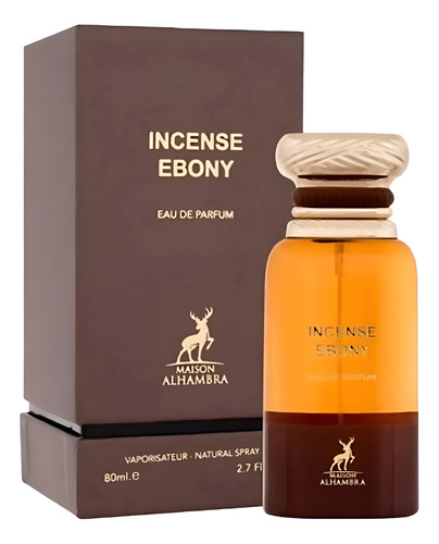 Perfume Maison Alhambra Incense Ebony 80ml