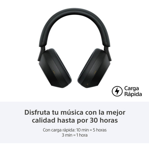 Imagen 4 de 10 de Audífonos Sony Bluetooth Noise Cancelling | Wh-1000xm5 Color Negro