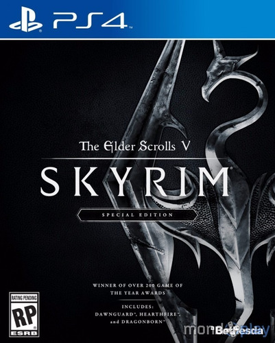 The Elder Scrolls V Skyrim Ps4. Fisico Nuevo Y Sellado