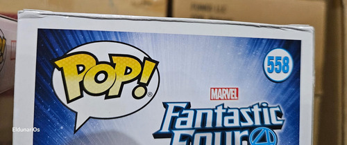 Figura Funko Pop Marvel Cuatro Fanásticos: Mujer Invisible
