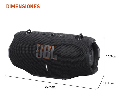 Parlante Jbl Xtreme 4 Inalámbrica 24h Portátil Ip67 Color Negro - Bueno (Reacondicionado)
