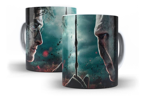 Caneca Harry Potter Vs Lord Voldemort - Mega Oferta!!!