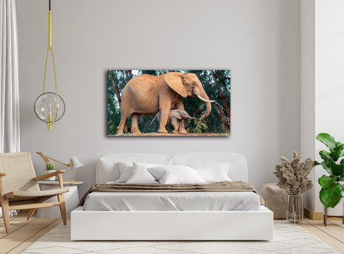X Diy Diamond Painting 5d 80x40 Cm - Elephant Baby