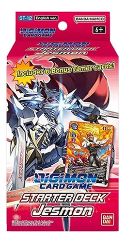 Juego De Cartas De Digimon: Mazo De Inicio De Jesmon