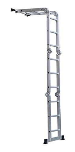 Escalera Aluminio Multifuncion Reisam 4x3 Escalones