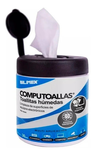 Kit 2 Toallas Humedas Silimex Computoallas Limpieza Comput