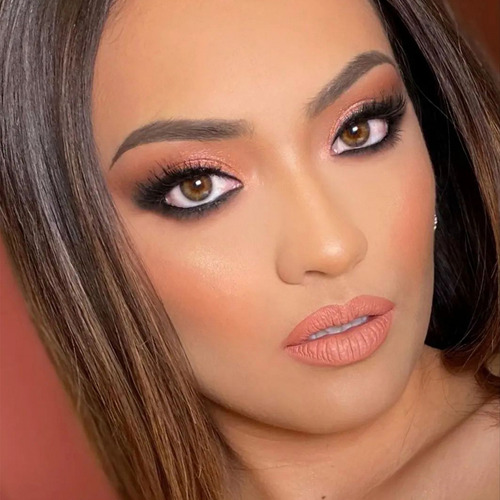 Paquete De 5 Pestañas Postizas Tipo Kiss Curva C Rveyelashes Color Negro Espesor 0 Mm Largo 12 Mm