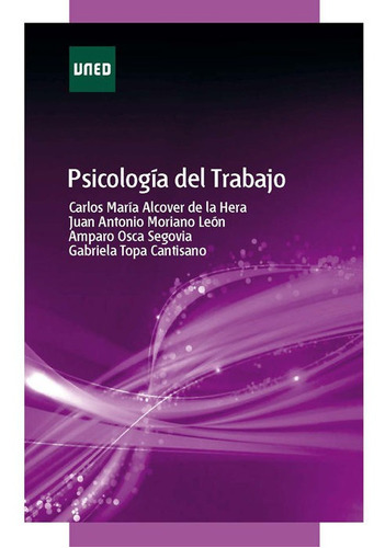 Psicologia Del Trabajo - Alcover De La Hera, Carlos Mª