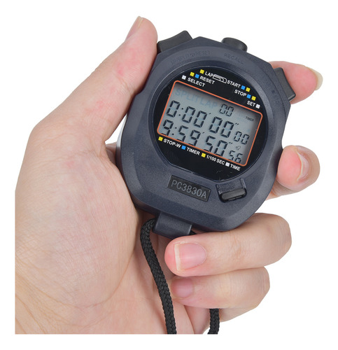 Cronómetro Deportivo Pc3830a Abs Para Correr, Pista Electrón