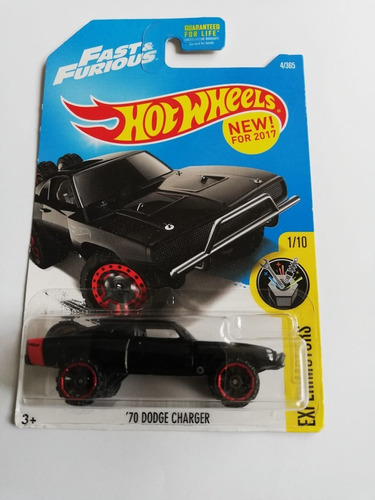 Hot Wheels Fast & Furious 70 Dodge Charger 2015 Arrugado